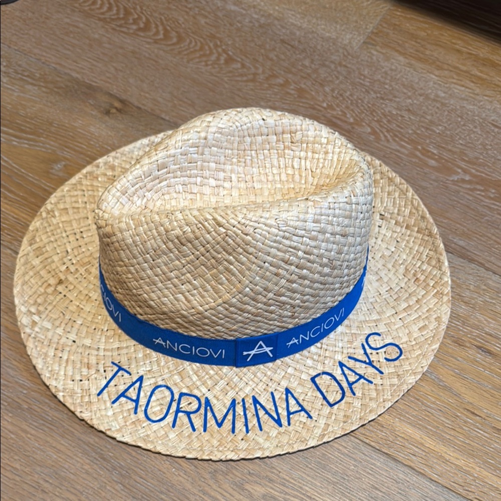 Taormina Anciovi Straw Hat – from the  Four Seasons “White Lotus” Hotel